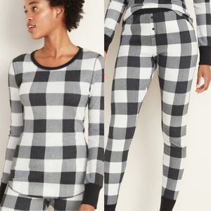 Buffalo Plaid Thermal PJ Set